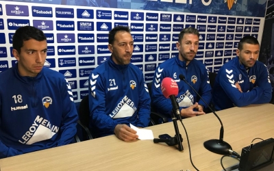 Compareixença dels quatre capitans del club | Pau Vituri